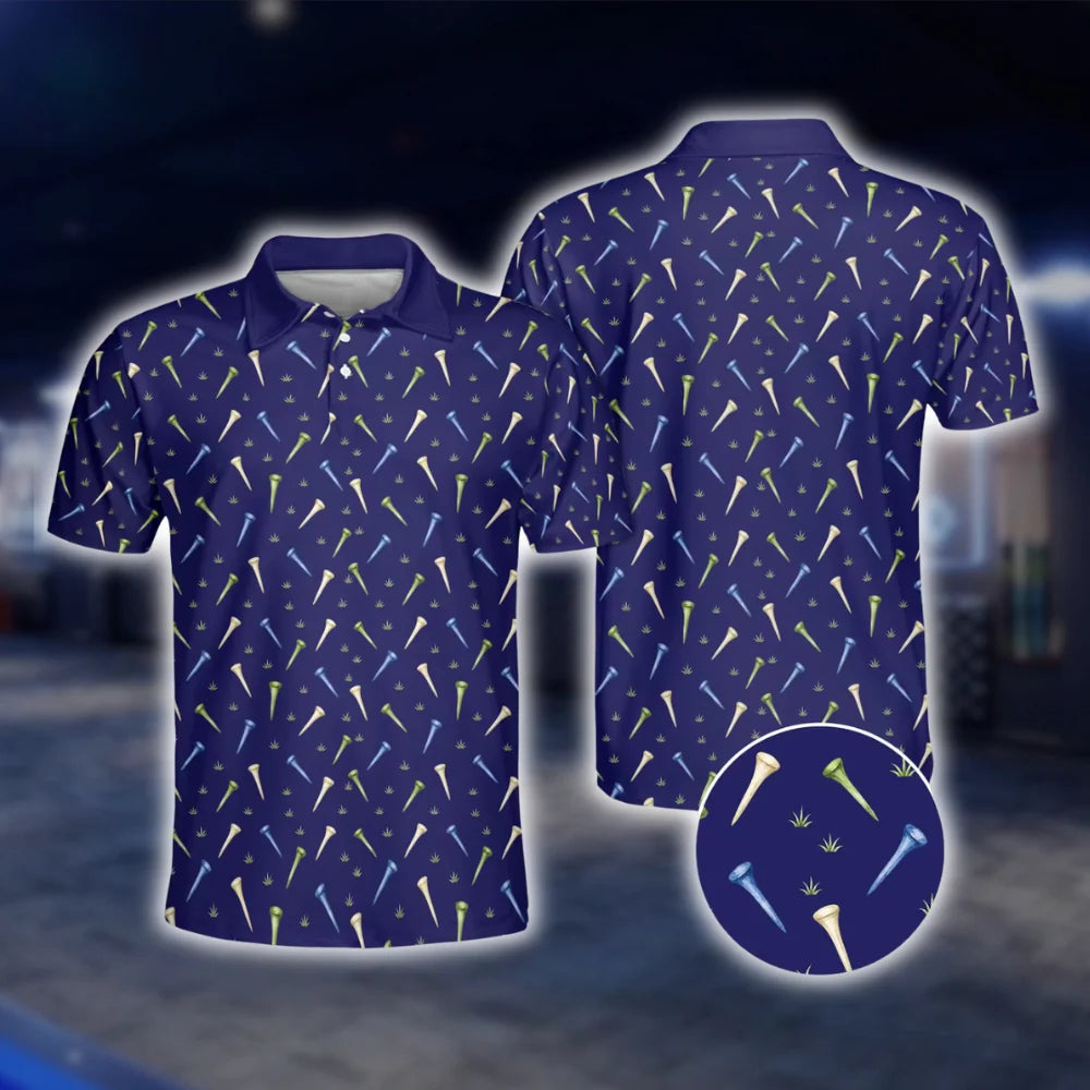 Green Golf Shirt For Men And Women, Matching Couple Golf Shirts GOF0018