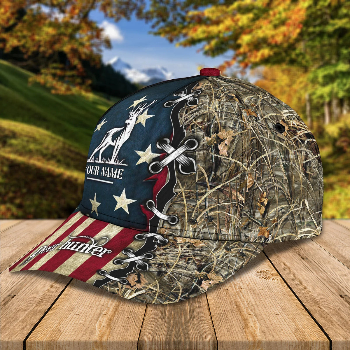 Deer Hunting - Personalized Name Cap 110 - CV98 HNT0252