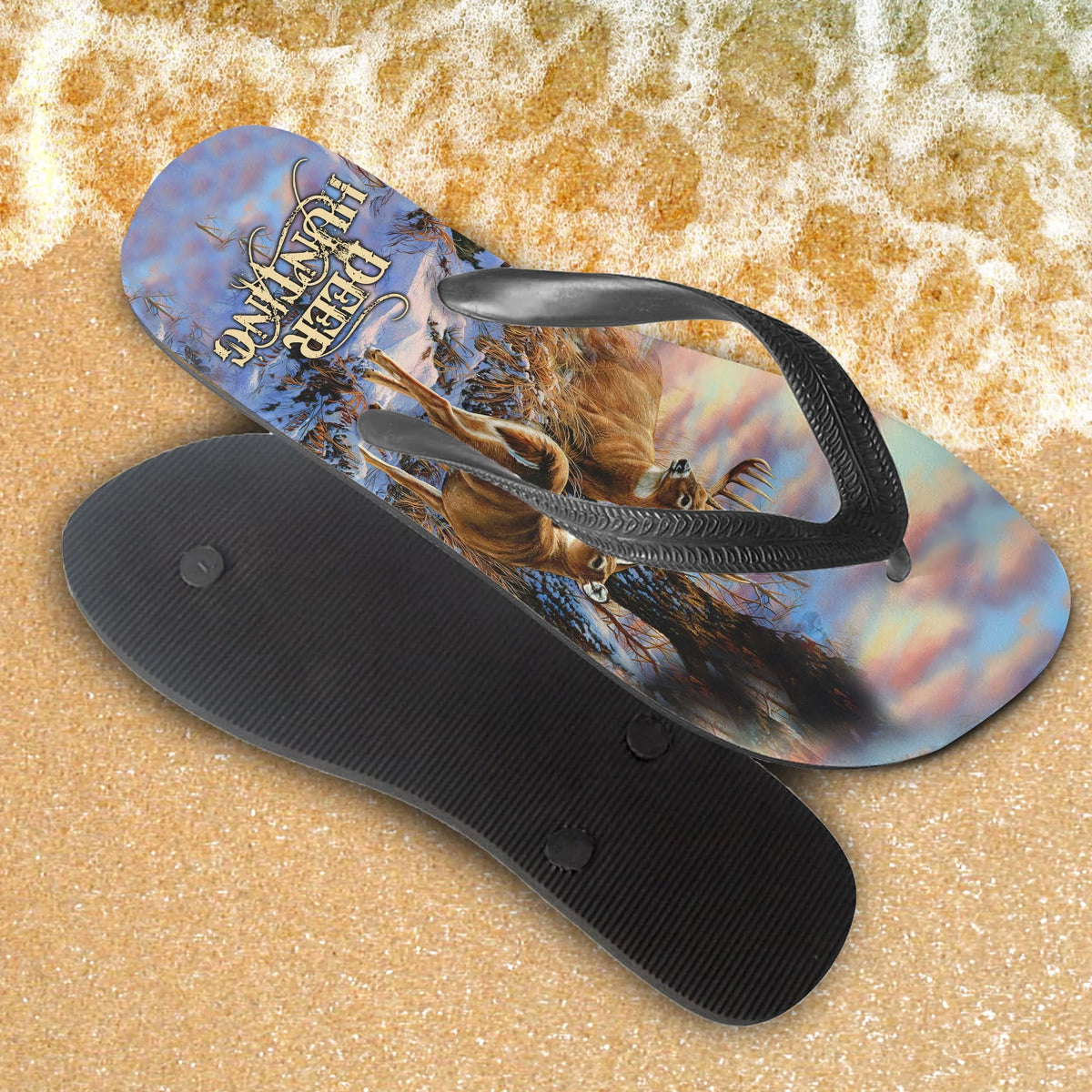 Custom Flip Flops - Hunting - Fuly 4 HNT0228