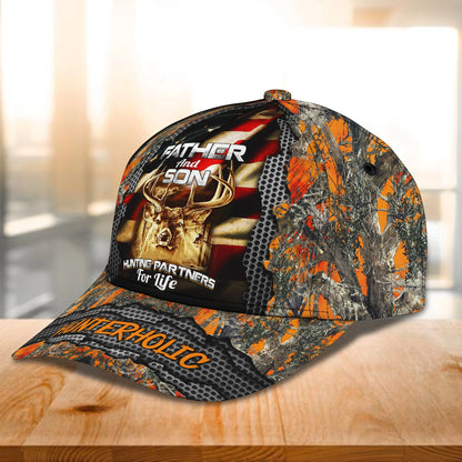 Deer Hunting 5 - Personalized Name Cap - Boom ORN0215