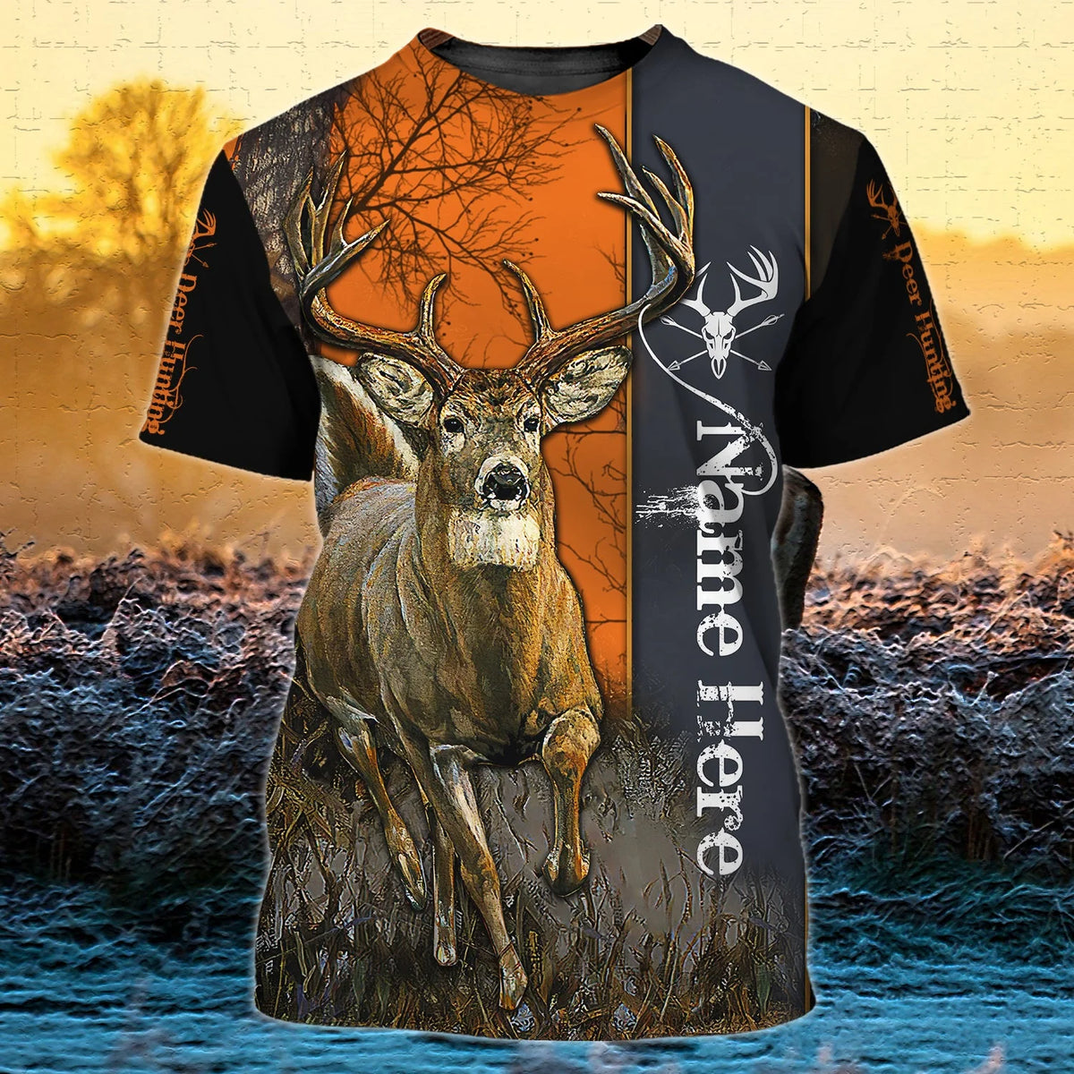 HUNTING1 - Personalized Name 3D T Shirt - BY97 HNT0235