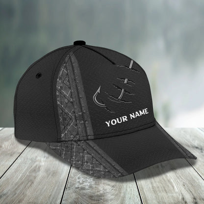 Fishing - Personalized Name Cap 01 Tad FISH0034