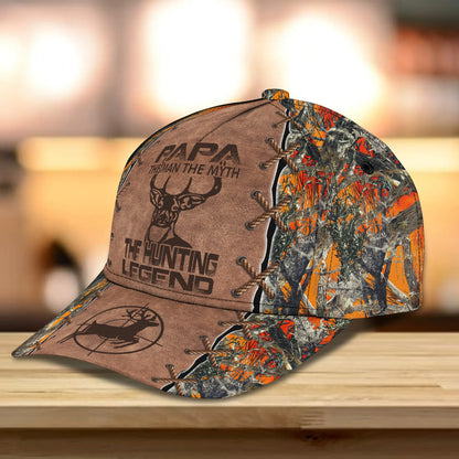 Deer Hunting 8 - Personalized Name Cap - Boom ORN0233