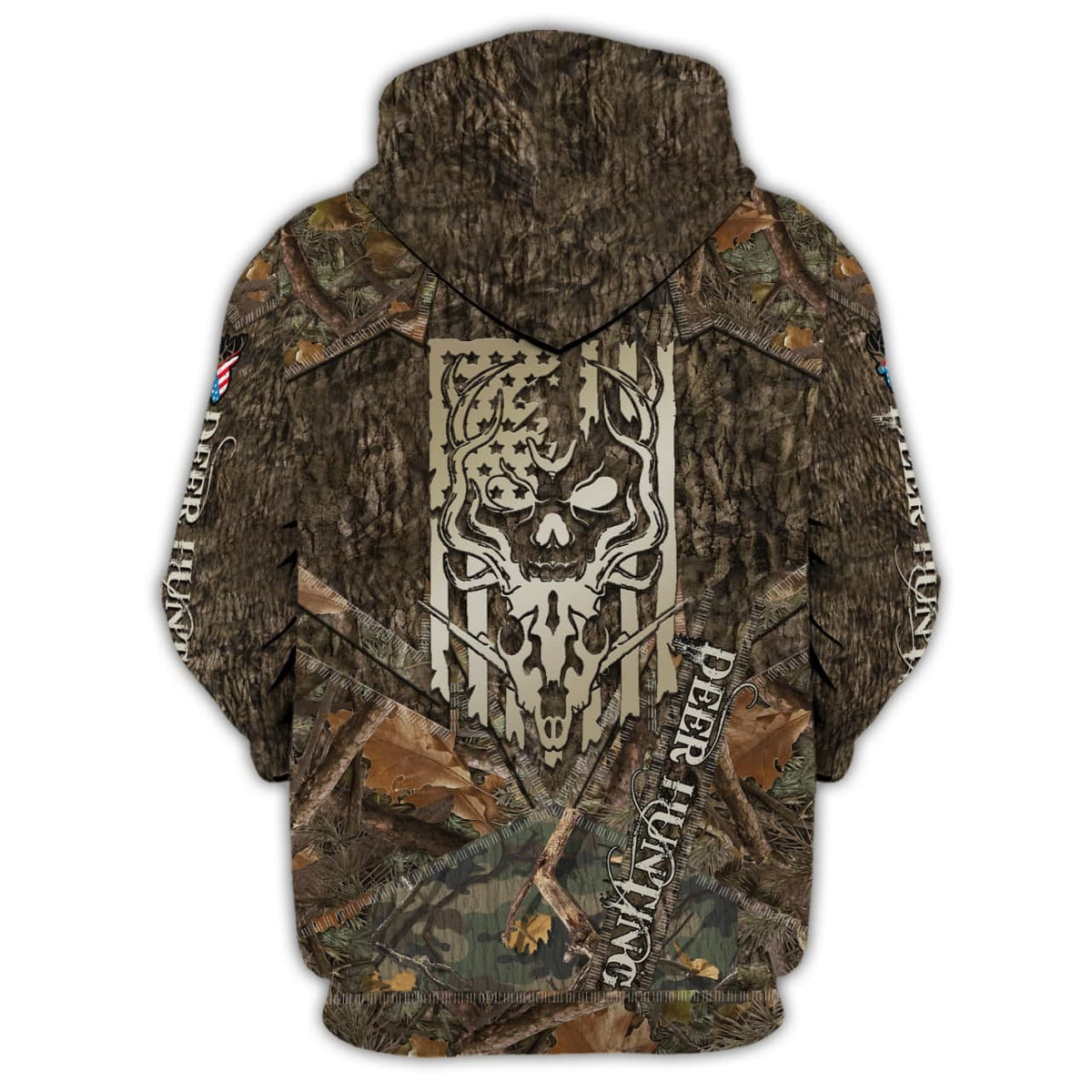 Hunting - Personalized Name 3D Zipper hoodie - H9h3-899 HNT0076