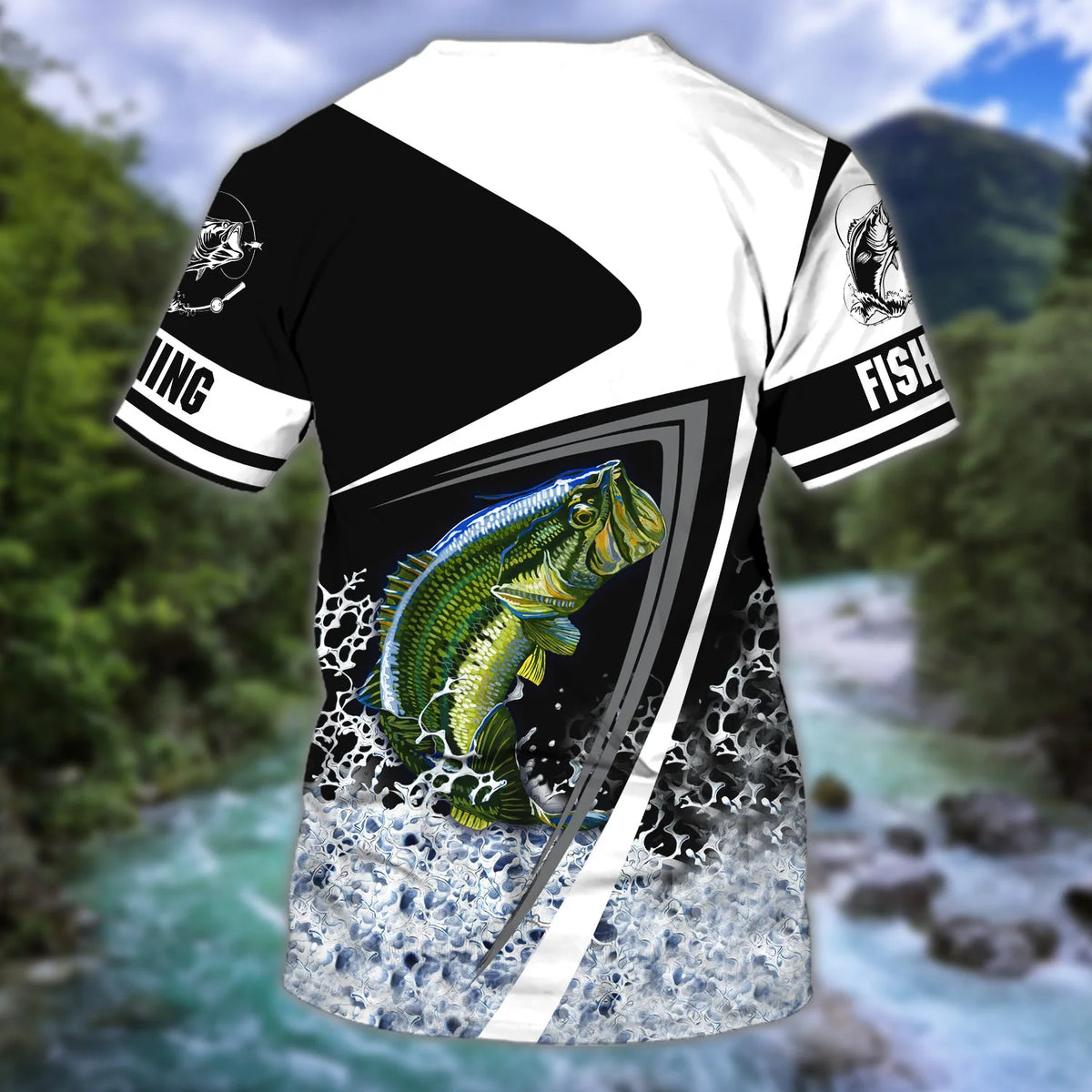 Fishing Lover - Personalized Name 3D Tshirt - H98  418 FISH0210