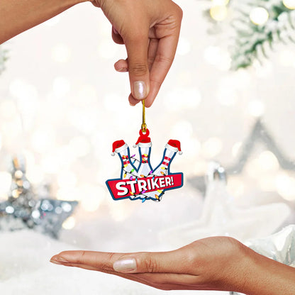 Bowling Strike Amazing Style Acrylic Christmas Ornament Home Decor Gift For Bowling Player ORN0094