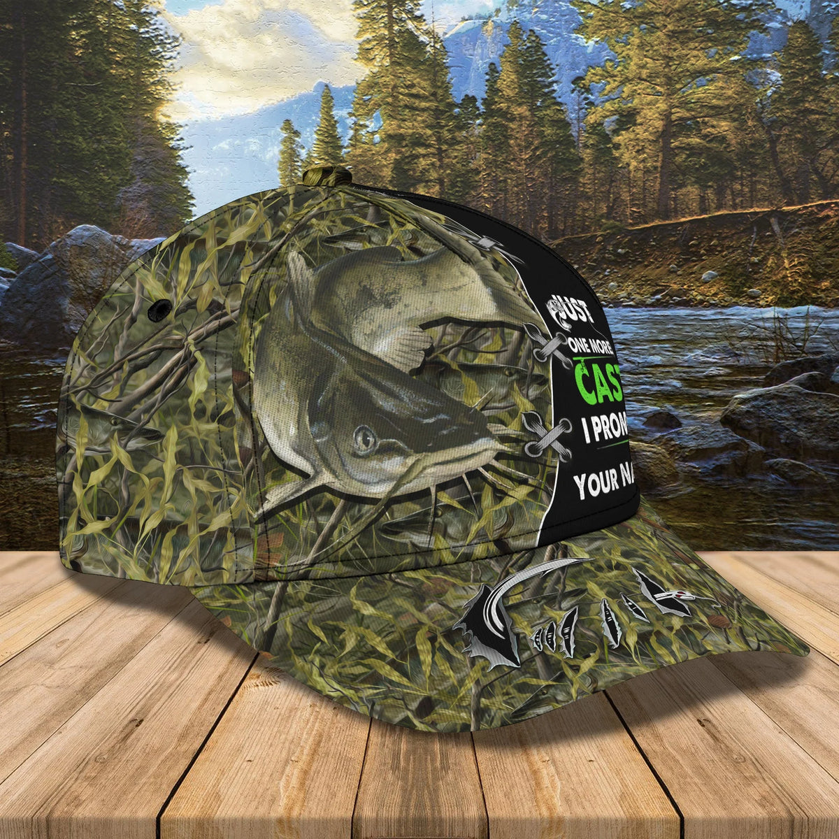 Catfish 01 - Personalized Name Cap - 16hb FISH0277