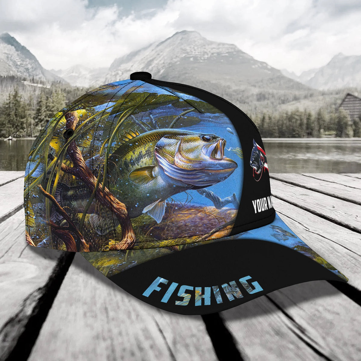 Fishing - Personalized Name Cap - Lta98- 48 FISH0281