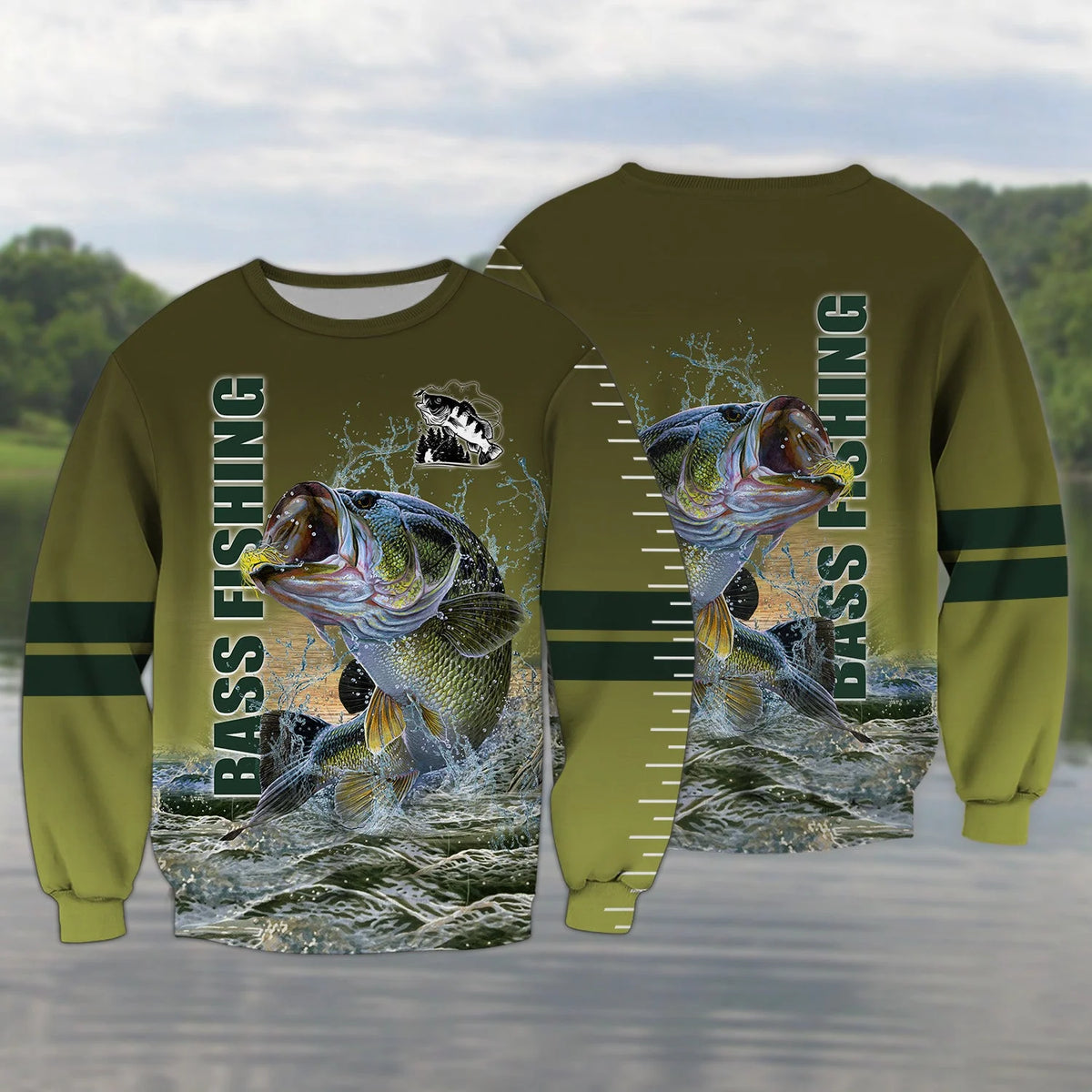 Bass Fishing 3D Full Print FISH0055