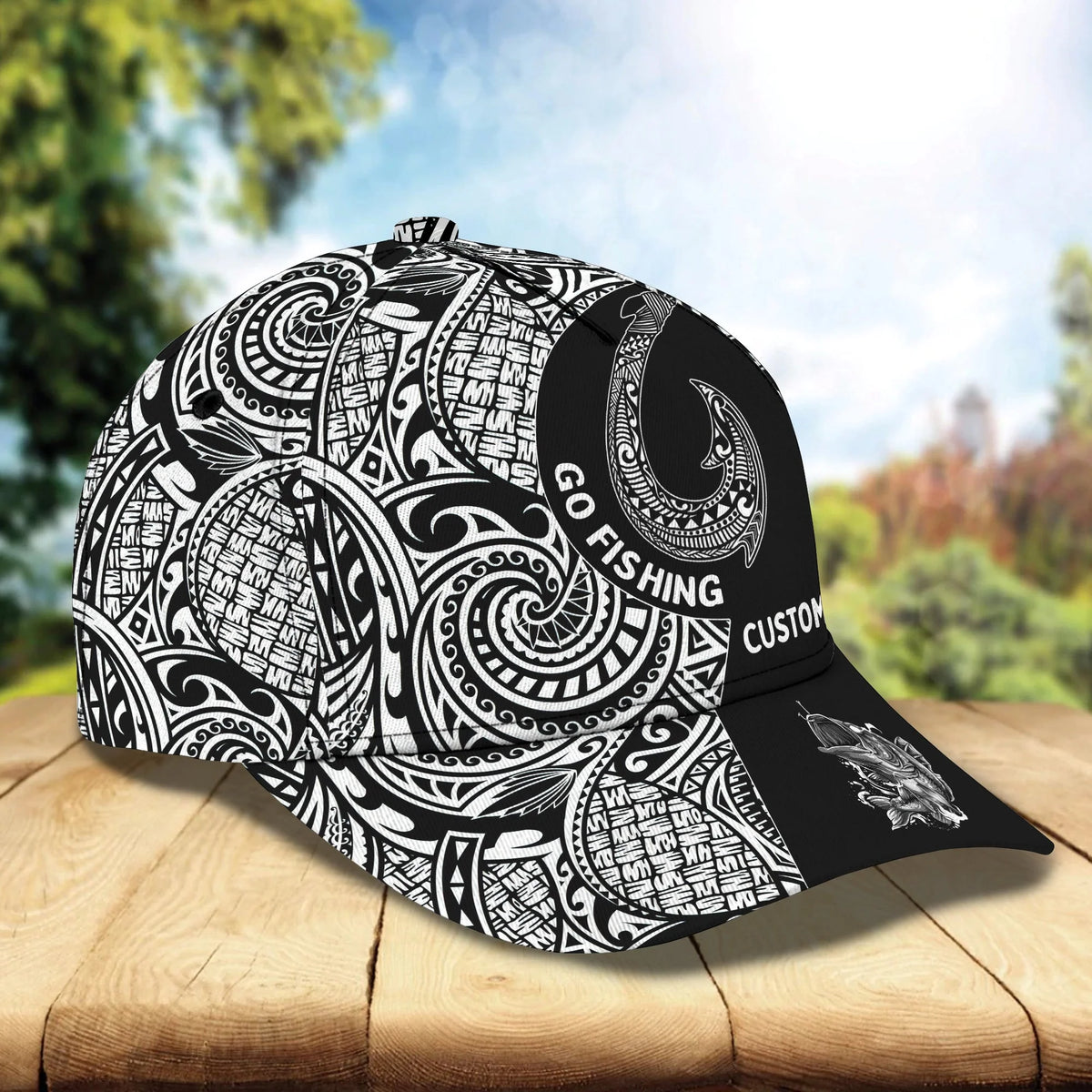 Fishing- Personalized Name Cap - HN95 FISH0153