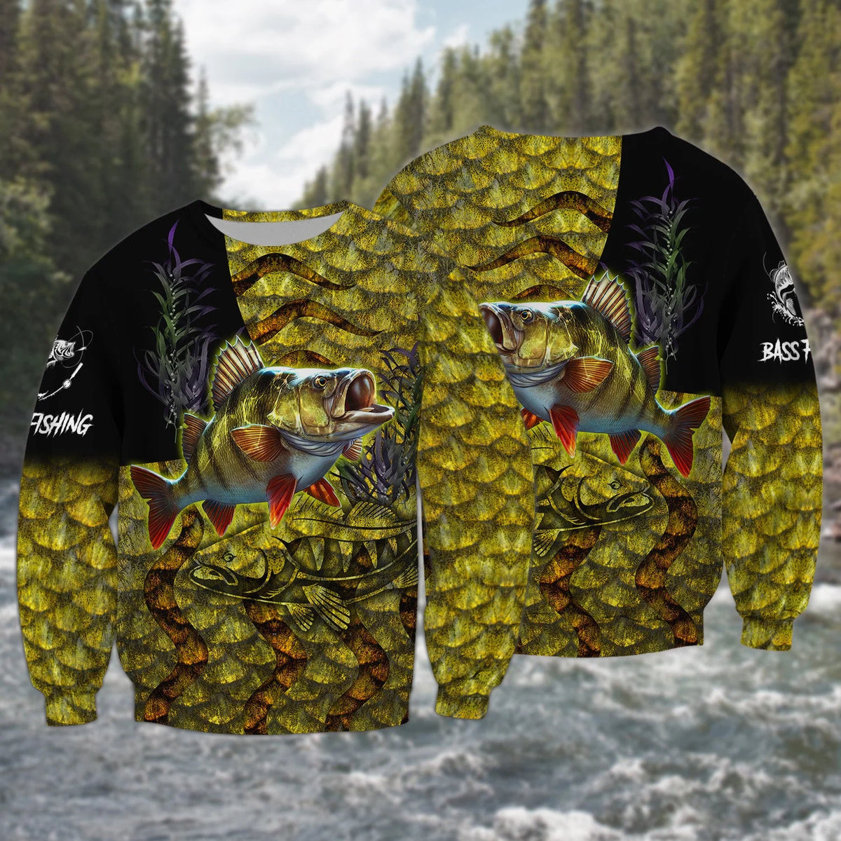Bass Fishing 3D Full Print FISH0029