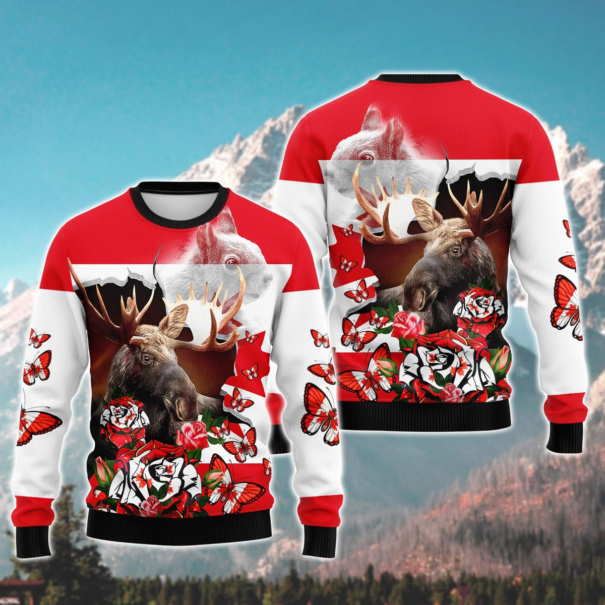 Moose Hunting Canada - 3D Full Print Shirts HNT0128