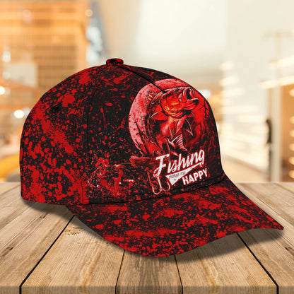 Fishing 01 - Personalized Name Cap - 16hb FISH0118