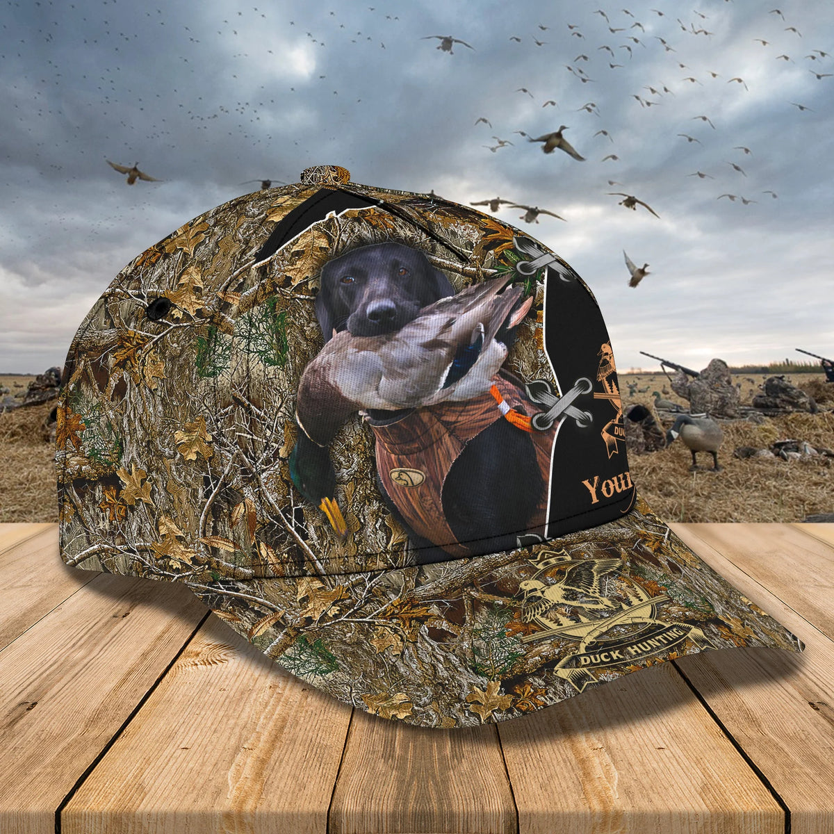 Duck hunting new- Personalized Name Cap - Lst149 HNT0165