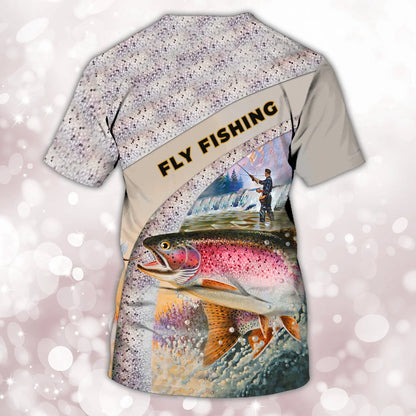 Fishing - Personalized Name 3D T Shirt -tt99-132 FISH0181