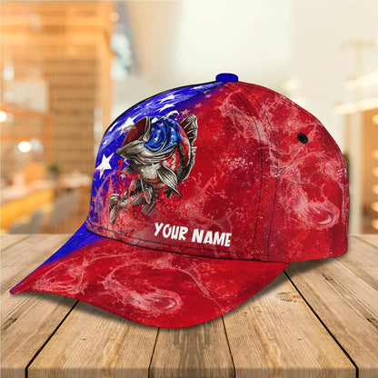 Fishing 03 - Personalized Name Cap - Pth98 FISH0161