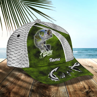 Fishing 05 - Personalize Name Cap  - Loop - Ntp-162 FISH0039