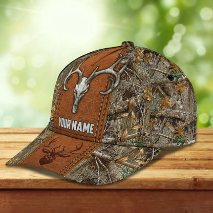Deer Hunting 2 - Personalized Name Cap - Boom ORN0234