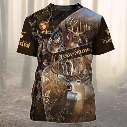 HUNTING 86 - Personalized Name 3D T Shirt - NBTT HNT0222