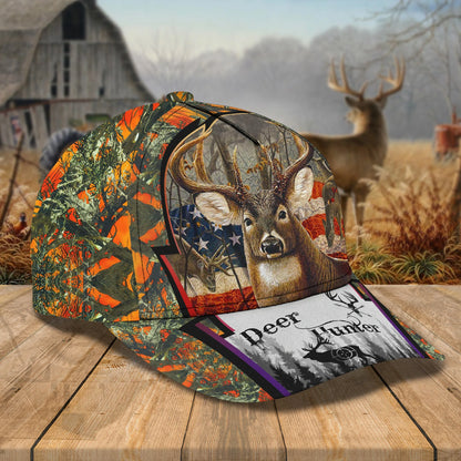 Personalized Classic Cap Deer Hunting - QB95 HNT0136