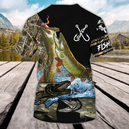FISHING - Personalized Name 3D Tshirt 678 - H98 FISH0256