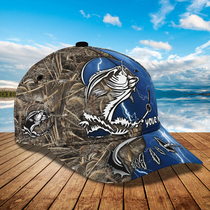 Fishing 01- Personalize Name Cap  - CV98 FISH0278