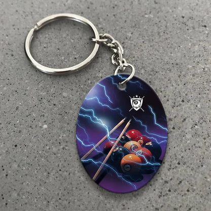 Fast N Loose Team Keychain Gift For Billiard Players ORN0246
