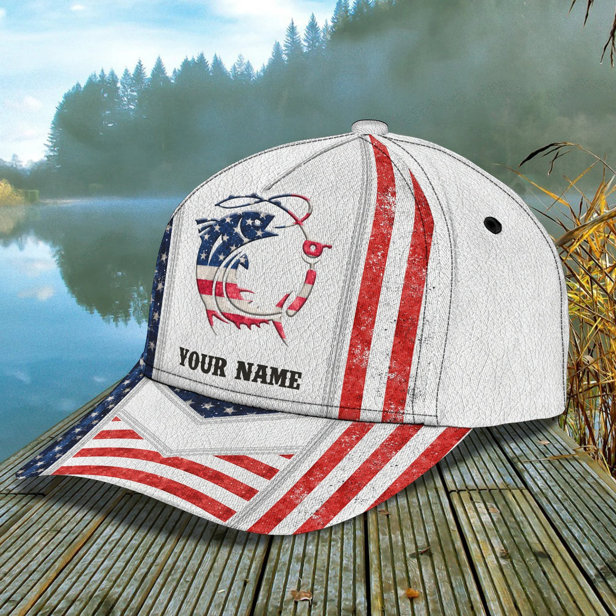FISHING CAP1 - Personalized Name Cap - BY97 FISH0130