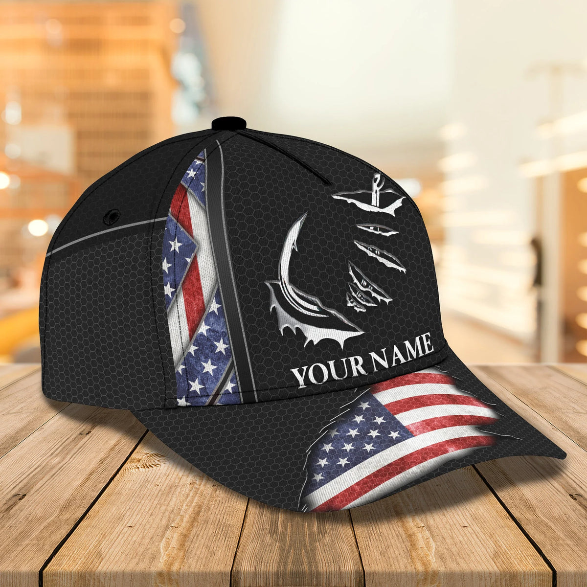 Fishing - Personalized Name Cap - Co98 FISH0127