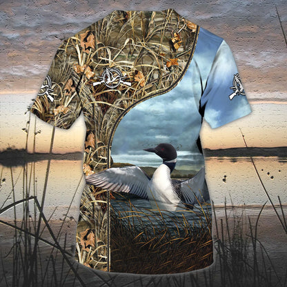 Loon 2 - Personalized Name 3D Tshirt 21 - Nvc97 HNT0211