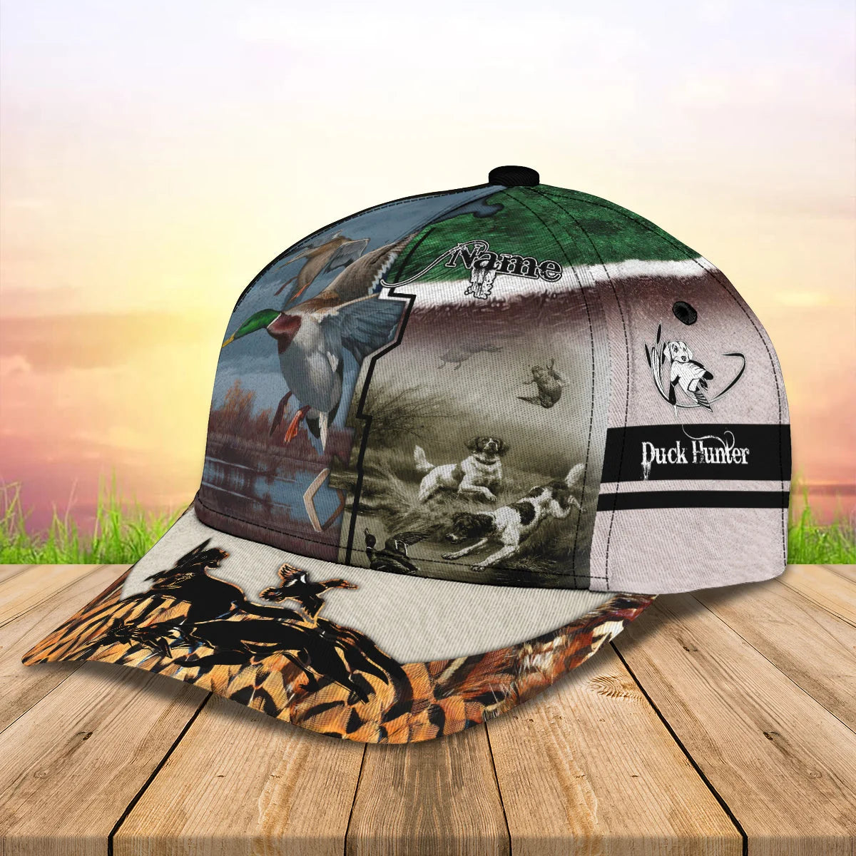 Duck Hunting 1 - Personalized Name Cap - Nt168 - Ct058 HNT0207