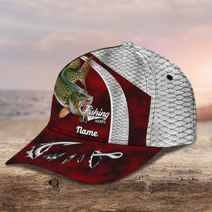Fishing 14 - Personalize Name Cap  - Loop - Ntp-171 FISH0049