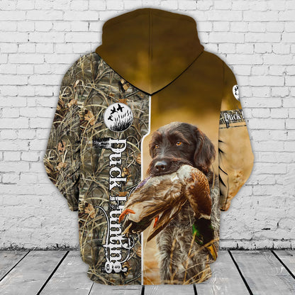 Duch Hunting - Personalized Name 3D Hoodie - CV98 HNT0253