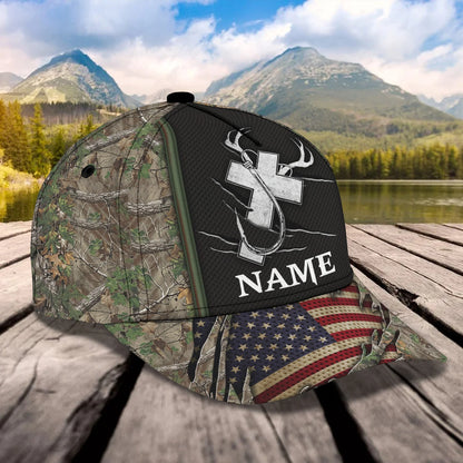 Hunting - Personalized Name Cap - DAT93-011 HNT0148