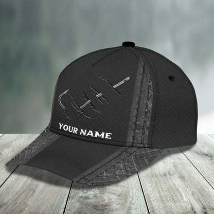 Fishing - Personalized Name Cap 01 Tad FISH0034