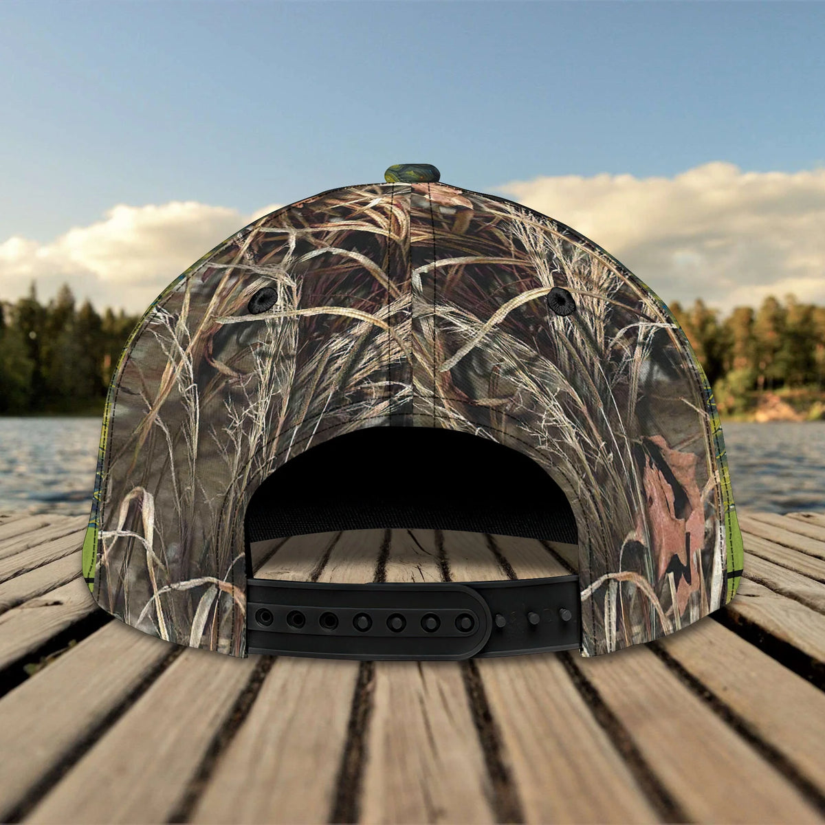 Bass Fishing 07 - Personalized Name Cap FISH0253