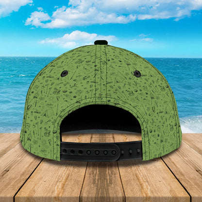 Fishing 01- Personalize Name Cap  - Loop - Ntp-154 FISH0185