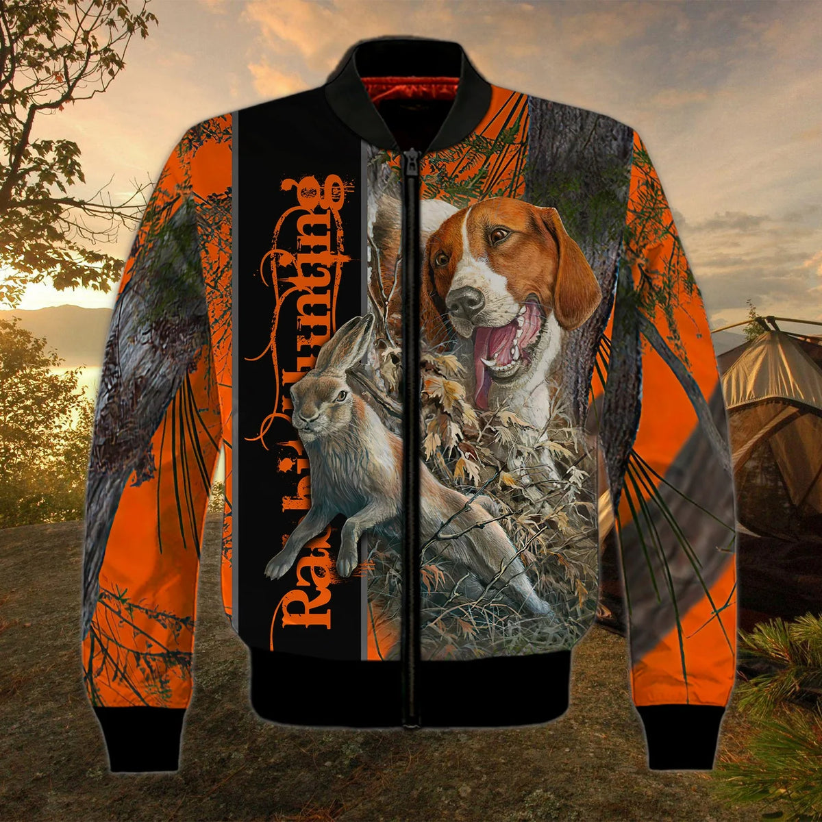 Rabbit Hunting With Beagles Orange Muddy Camo Rabbit Hunting Dogs HTA HNT0116