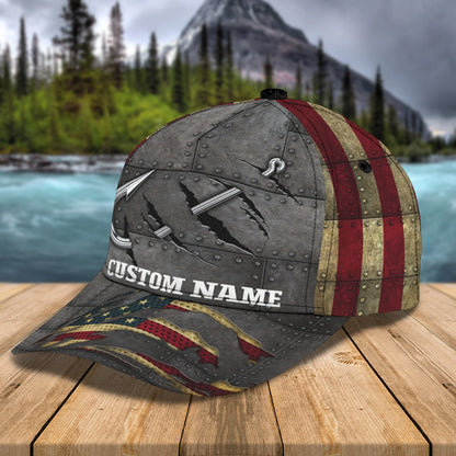 Love Fishing- Personalized Name Cap - Tra96 FISH0134