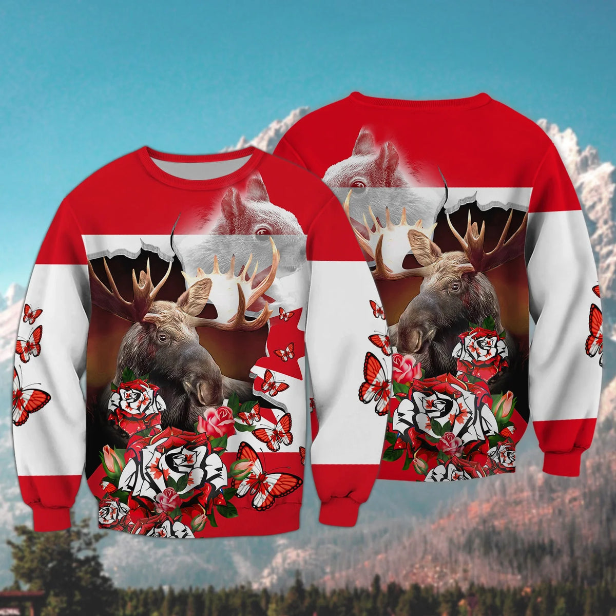 Moose Hunting Canada - 3D Full Print Shirts HNT0128