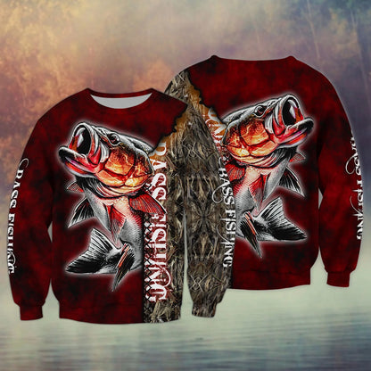 Bass Fishing 3D All Over Print | For Men & Women FISH0066
