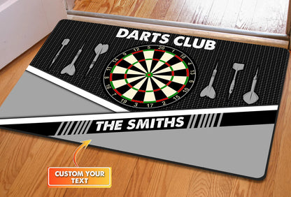 Darts Club Personalized Doormat Gift For Darts Player ORN0137