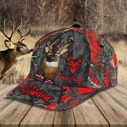 Red Deer Hunting Camo Classic Cap - Hdmt ORN0109