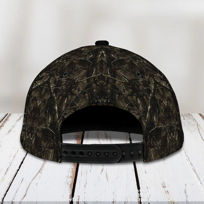 American - Deer Hunting 2- Personalized Name Cap - Loop- T2k-164 HNT0201