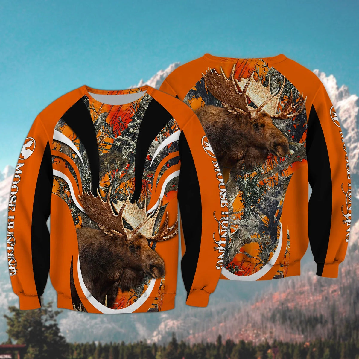 Moose Hunting - 3D Full Print Shirts - Tad 526 HNT0126