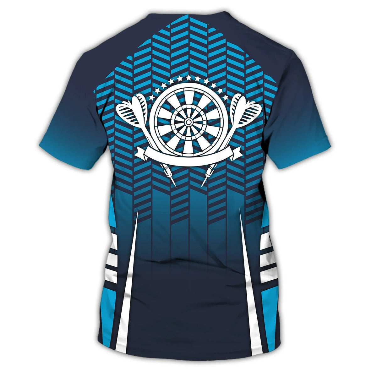 Personalized Name Dart Board Blue 3D Printed Shirts ORN0222