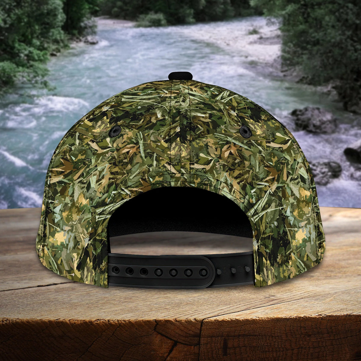 Bass Just Fish It - Personalized Name Cap FISH0249