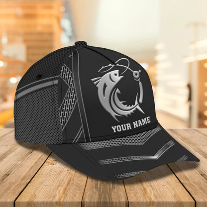 Fishing - Personalized Name Cap - dah-4 FISH0143