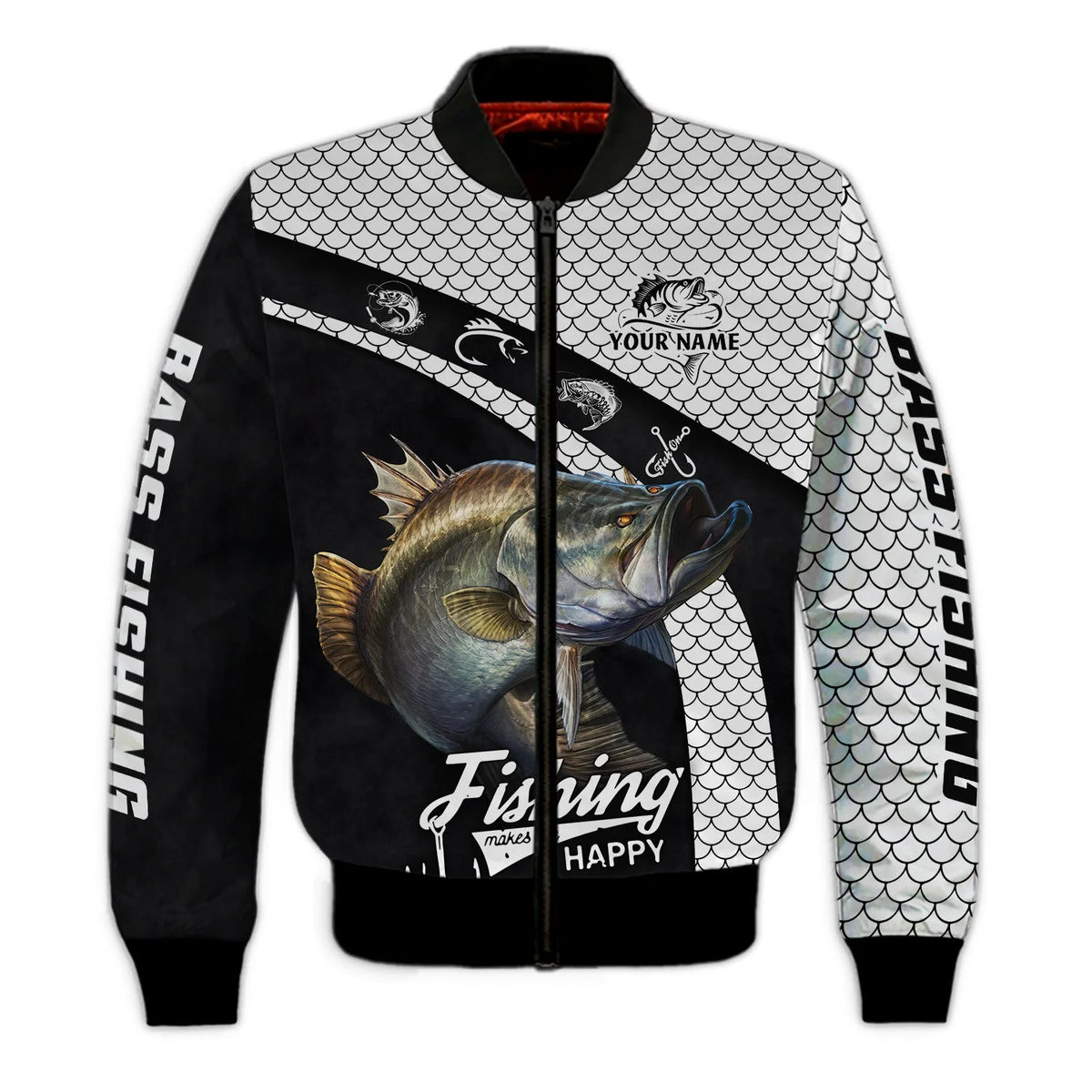 Fishing Shirt Bass Fishing 3D Full Print Fishing Lover Hoodie Tshirt FISH0076