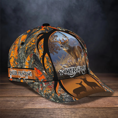 Deer Hunting - Personalized Name Cap 03 - RINC98 HNT0270